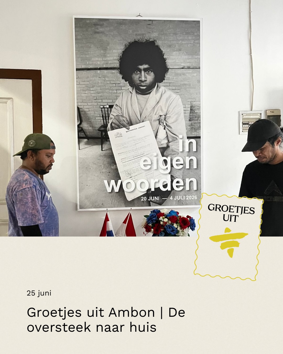 Instagrambeeld bij Groetjes uit Ambon!