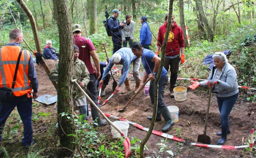 Archaeological research at the site of Camp Wyldemerck