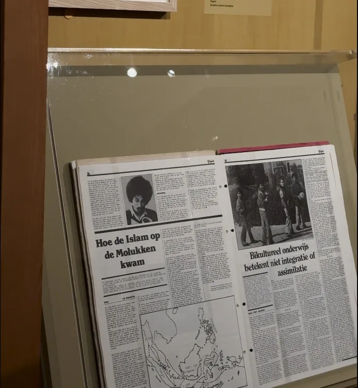 Image accompanying the file on arrival in the Netherlands