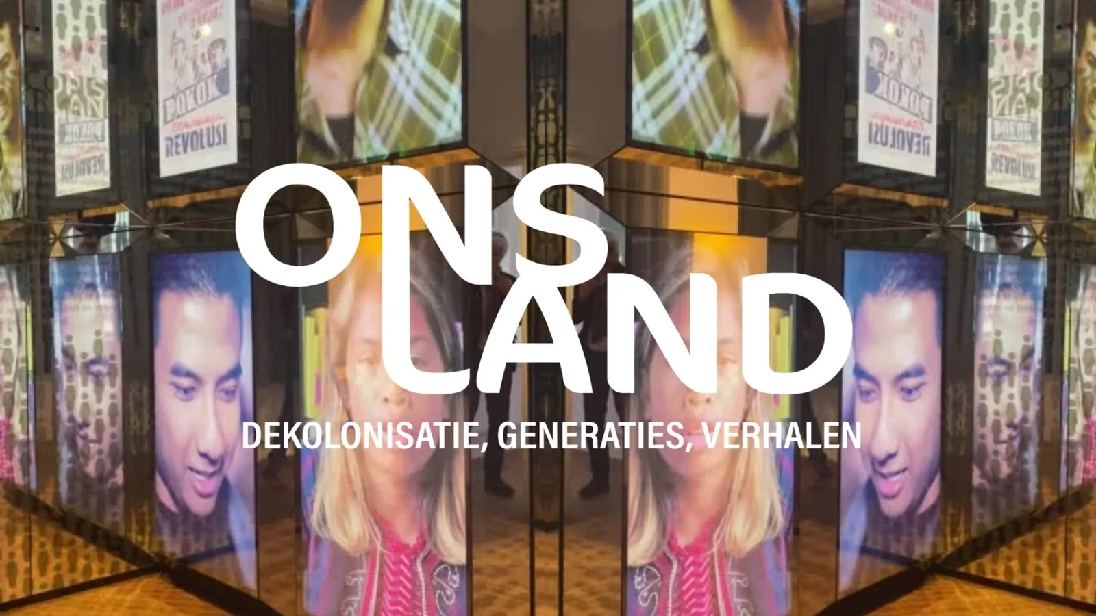 Sleutelbeeld van de tentoonstelling ONS LAND