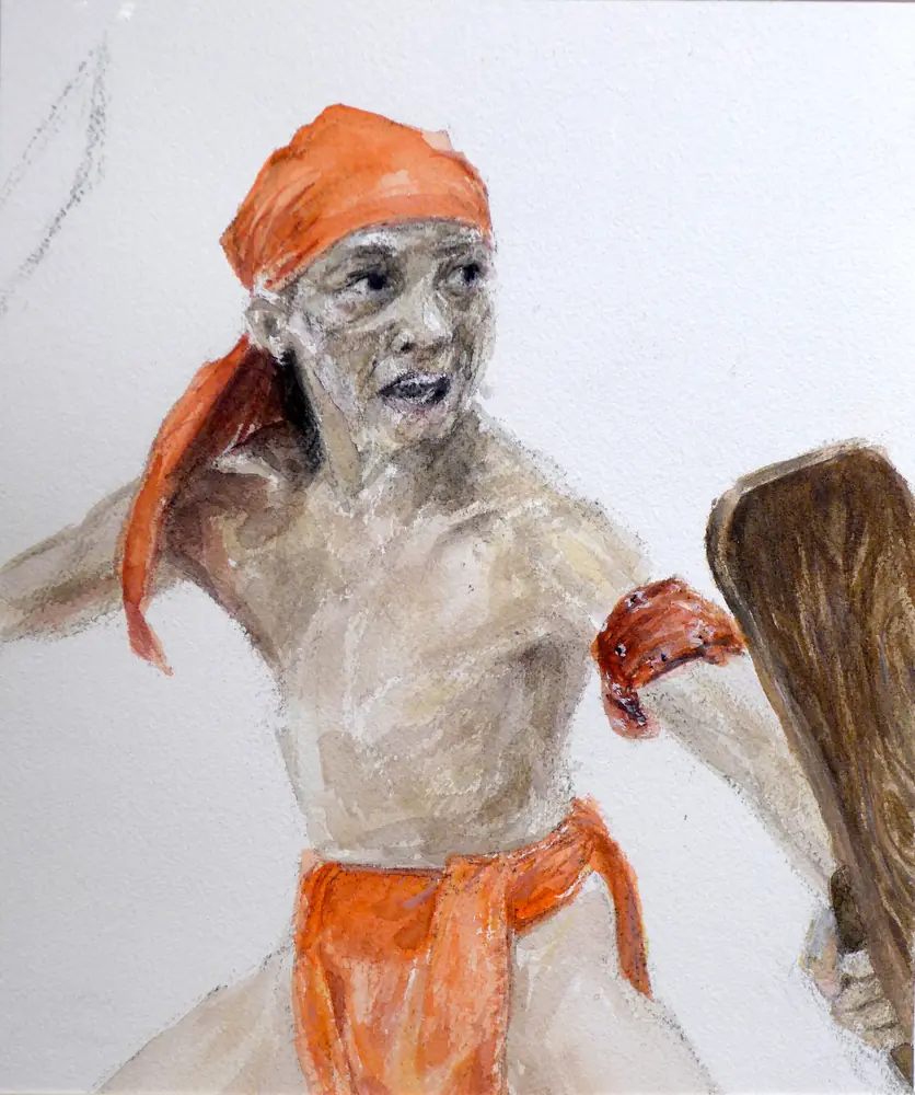 Werk van Ruben Lopulalan, afbeelding 2