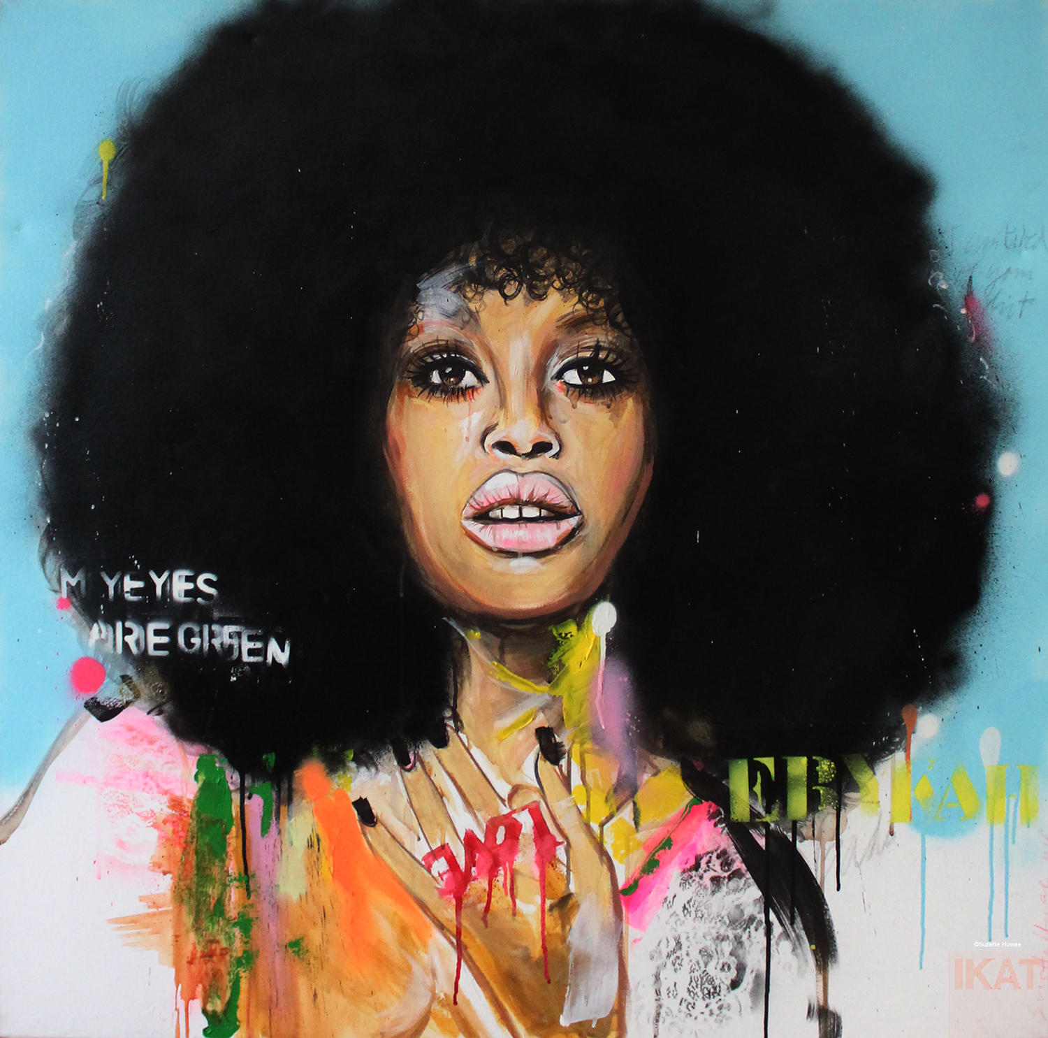 Erykah Badu · Suzette Huwaë, afbeelding 1