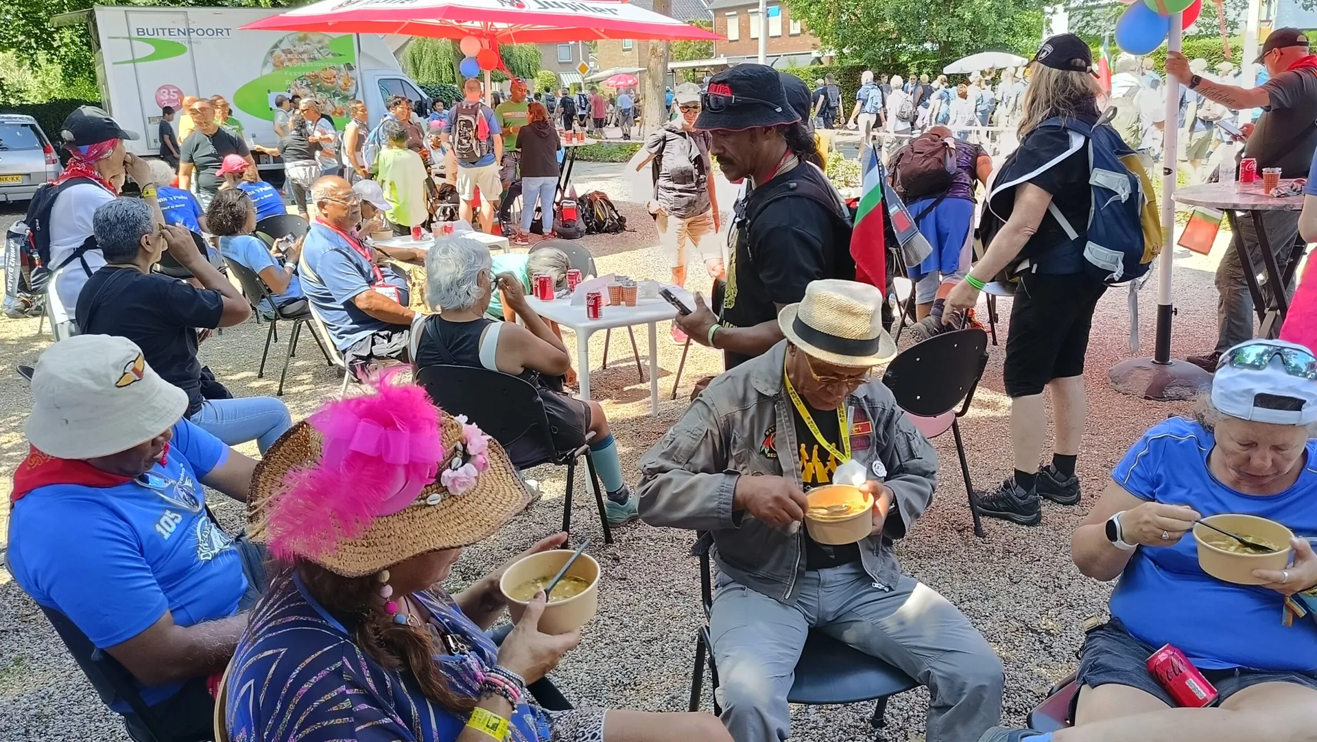 Bongso op de 4Daagse, Nijmeegse Vierdaagse, Nijmegen, Bemmel, Museum Maluku