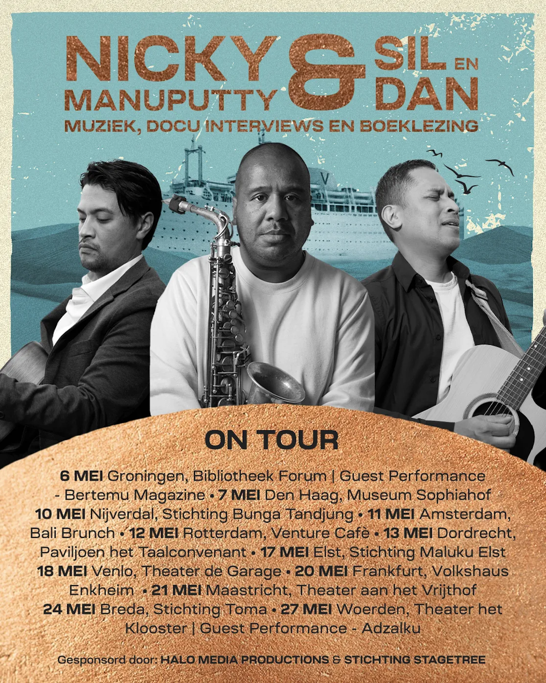 Duoshow, ONS VERHAAL, Nicky Manuputty, Tasilo Pieck, Sil & Dan, Museum Maluku, Museum Sophiahof, Den Haag