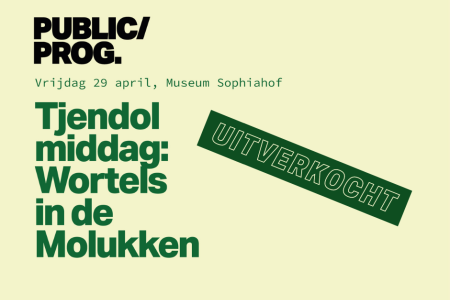 Tjendolmiddag: Wortels in de Molukken