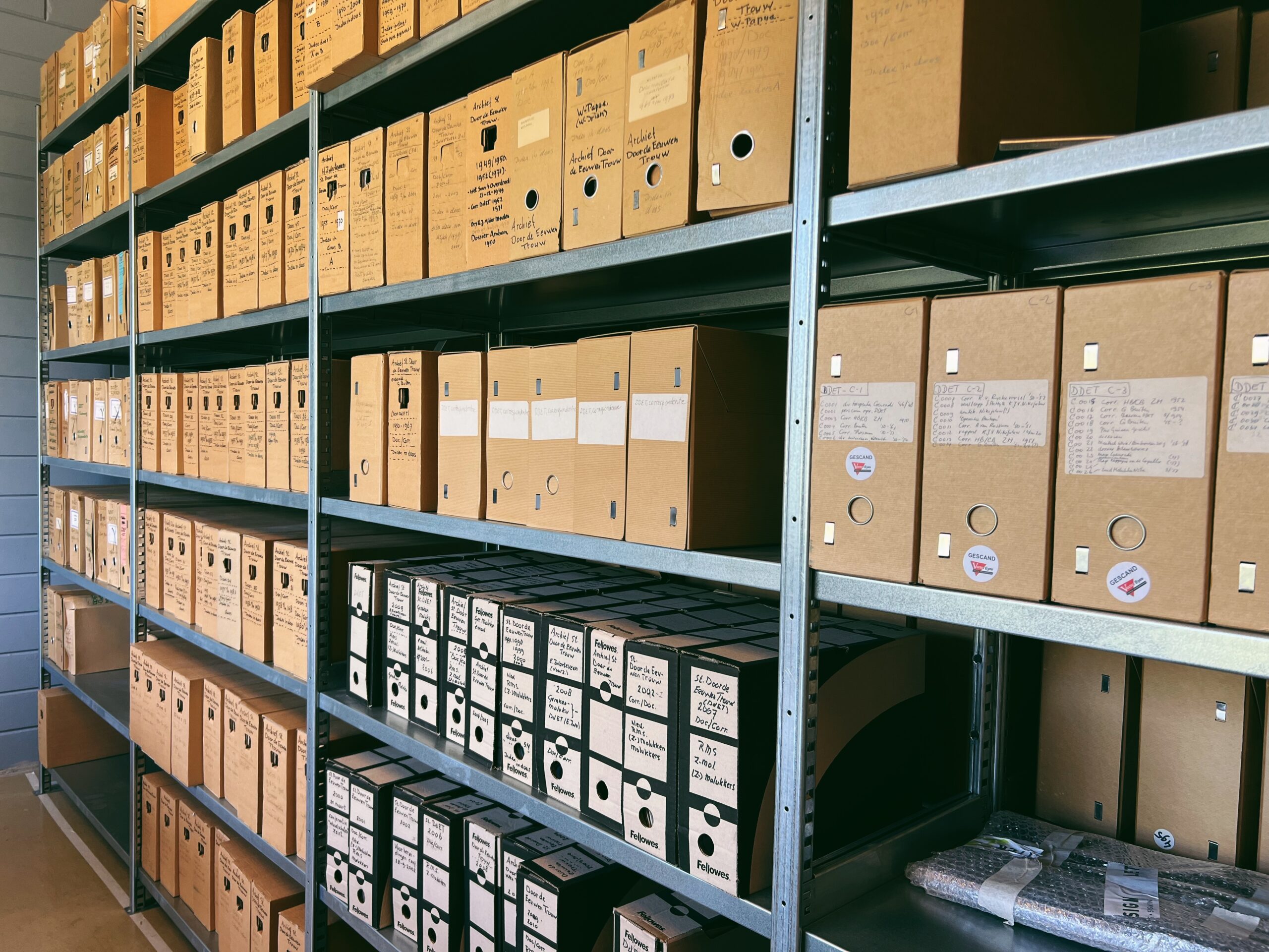 Archiefruimte, Rotterdam, Museum Maluku